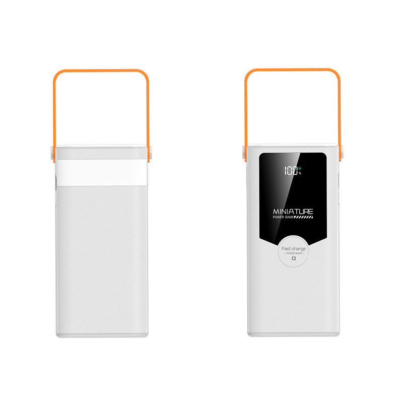 Fast Charging Power Bank Built-in Cable Digital Display