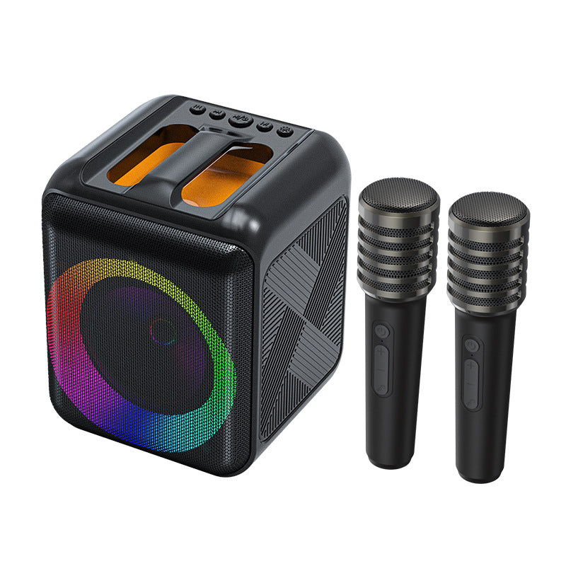 Portable Bluetooth Karaoke Speaker with Wireless Microphone