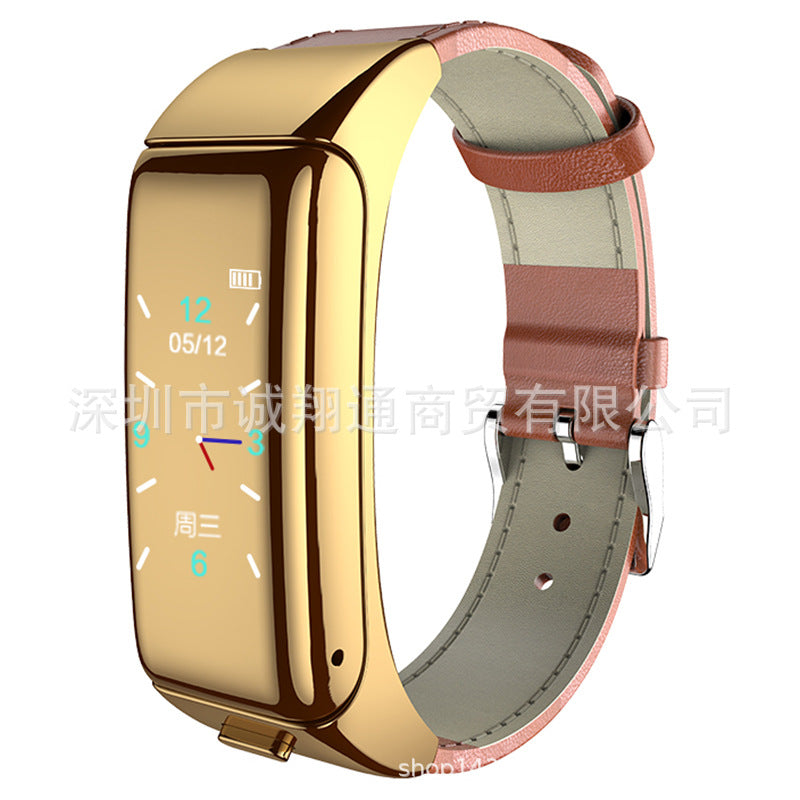 B6 Call Bracelet Bluetooth Headset Color Screen Smart Sports Watch