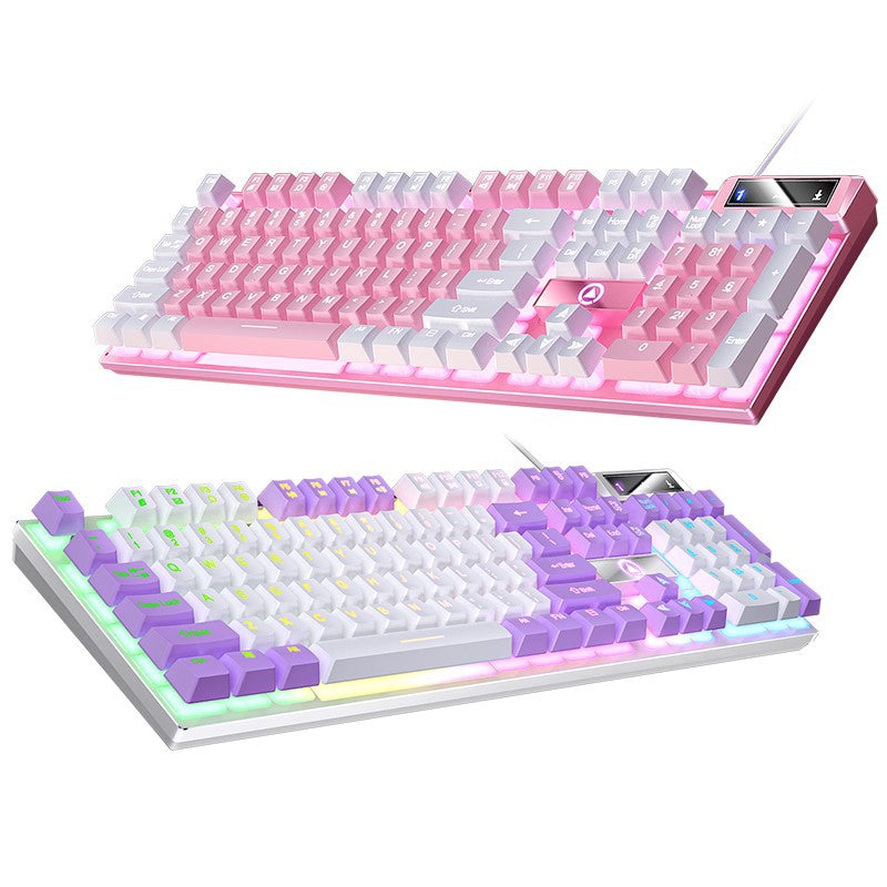 Silver Eagle K5OO Wired Keyboard Mouse Headset Combo Set