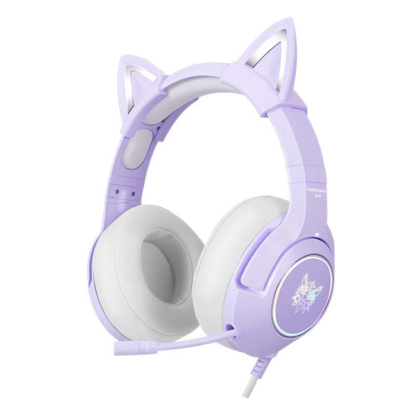 Onikuma K9X12 Cat Ear Wired Gaming Headset with Microphone