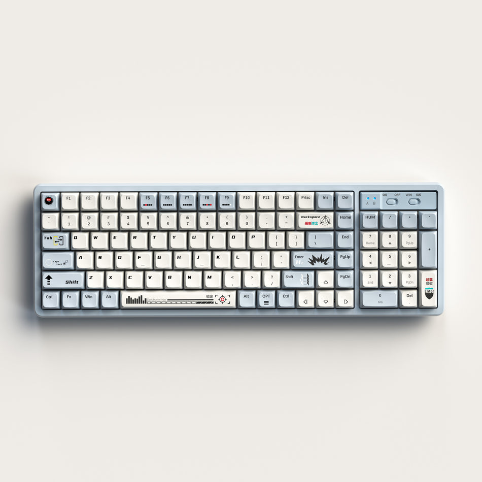 Langtu XK102 Tri-Mode Wireless Mechanical Keyboard Red Switch Gaming