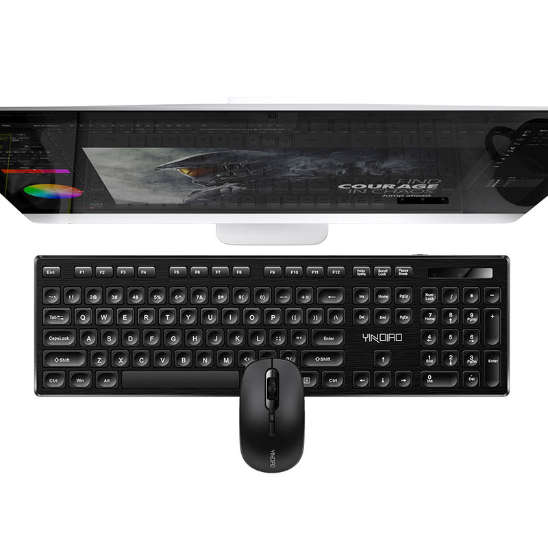 Silver Carving V3Max Wireless Silent Keyboard Mouse Set Office