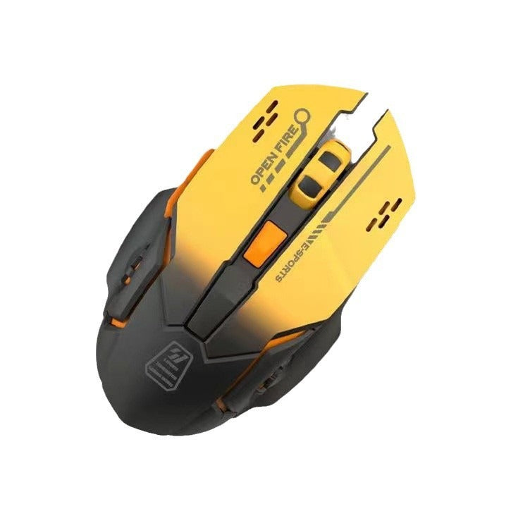Hot Wheels Dual-Mode Wireless Bluetooth Gaming Mouse E-Sports