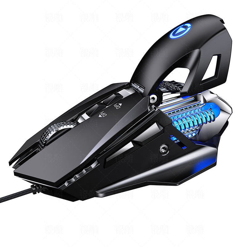 Silver Carving G10 Wired Gaming Mouse Macro Programmable RGB E-Sports