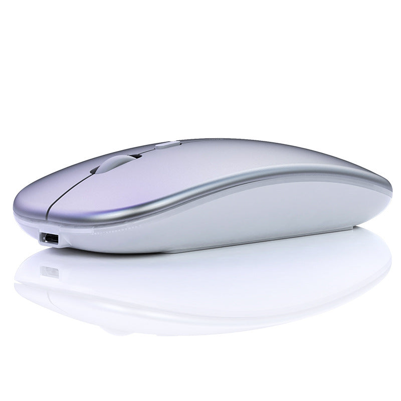 Silver Carving A2 Wireless Bluetooth Silent Rechargeable Mouse RGB