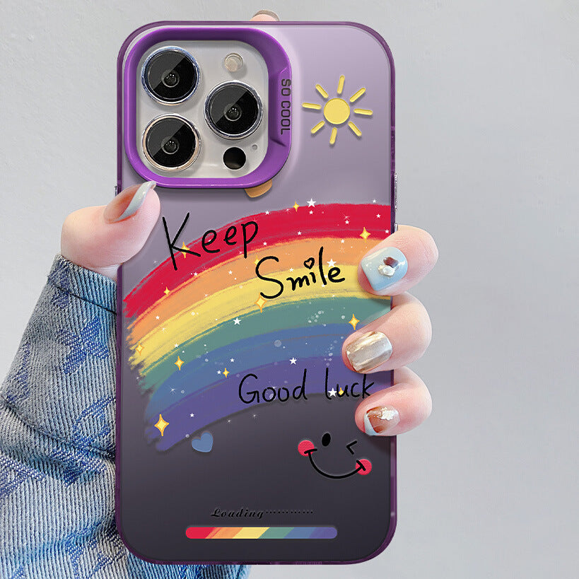 Rainbow Smiley Phone Case for Huawei Mate & Multi-Brand Models