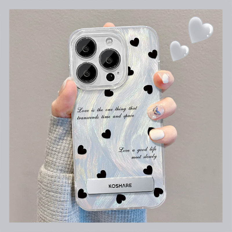 Bow & Heart Stand Phone Case for OPPO, Vivo and Xiaomi