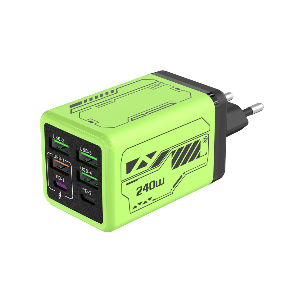 Mecha PD Smart Plug Multi-Port Universal Charging Adapter