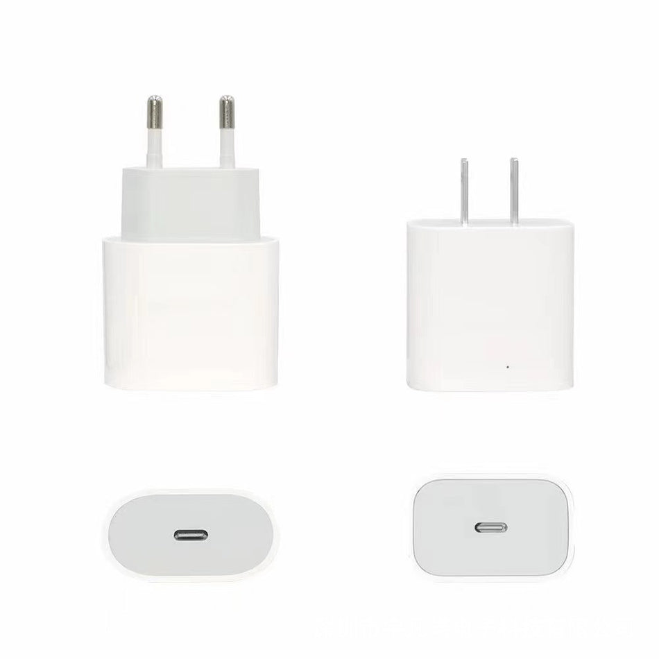PD20W Fast Charging Adapter with USB-C Data Cable Set