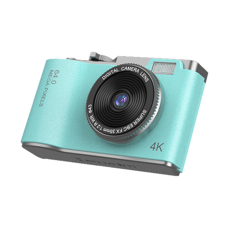 Portable Retro 4K CCD Digital Camera for Kids Photography
