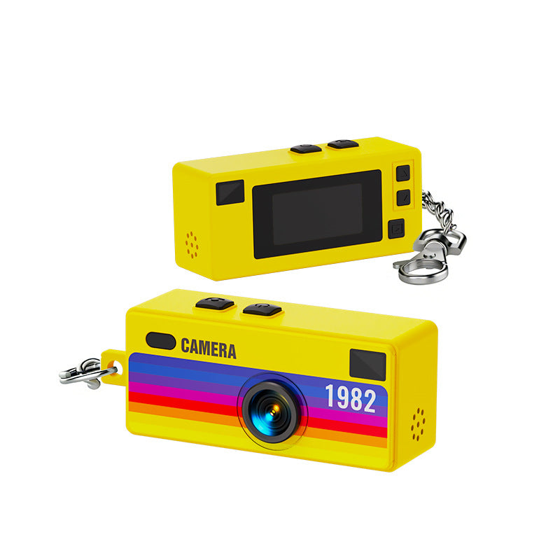 Retro Mini Thumb CCD Camera with Filters Travel Vlog Camera