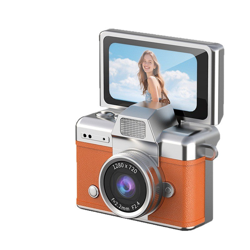 Retro Mini CCD Flip-Screen Camera Portable Student Camera