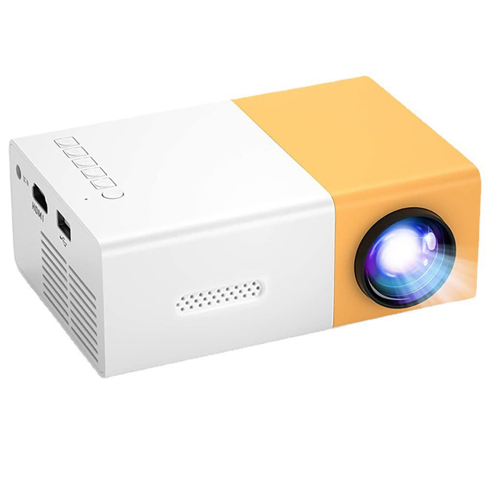 YG300 Mini Portable HD Projector for Home and Kids Use
