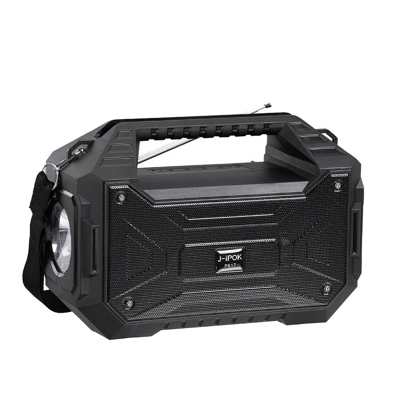 P617 Solar Charging Portable Bluetooth Speaker with Radio for Outdoor Use