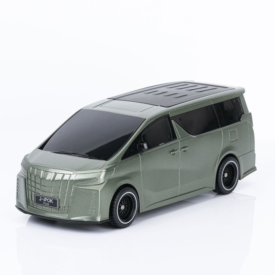 Car Model Portable Bluetooth Speaker with Subwoofer and 3D Stereo Sound
