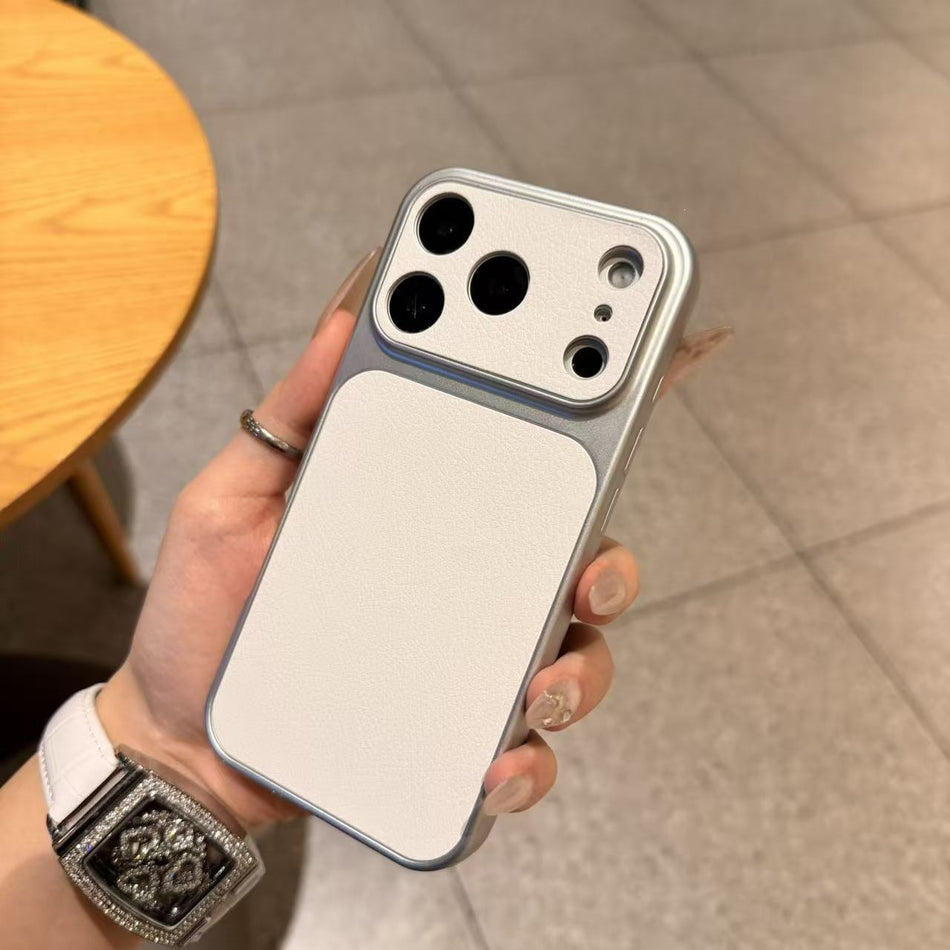 Premium Sheepskin Leather Phone Case for iPhone Pro Series