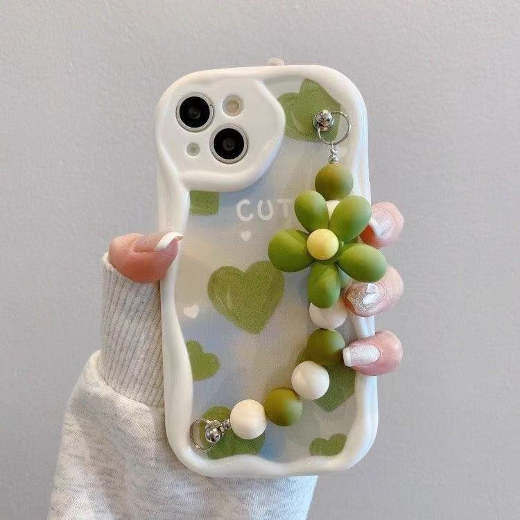 Elegant Love Design Shockproof Phone Case for iPhone Pro Series