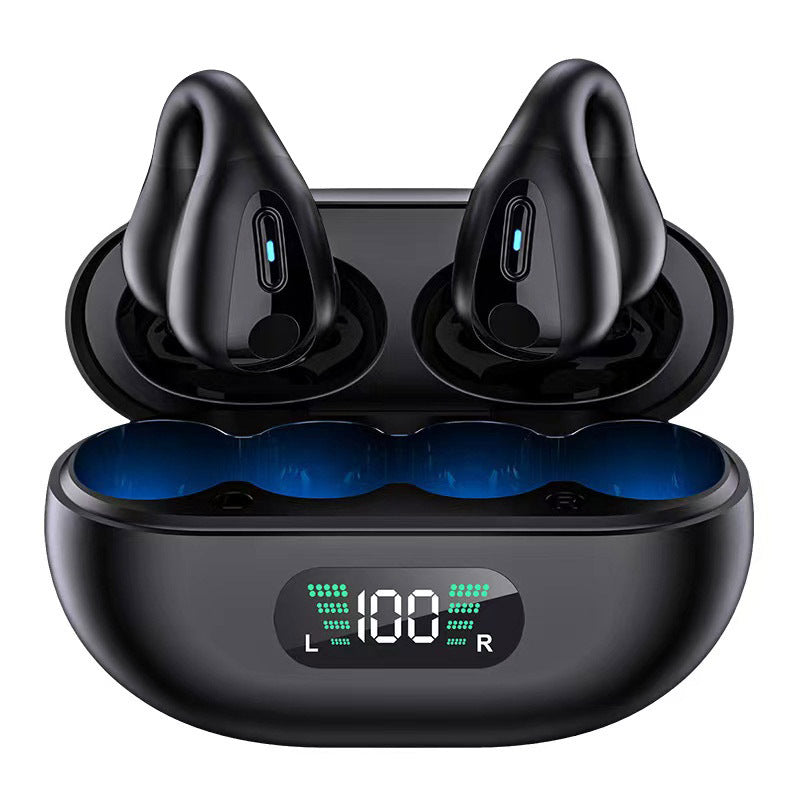 X22 Clip-On Wireless Bluetooth Headphones with Noise Reduction