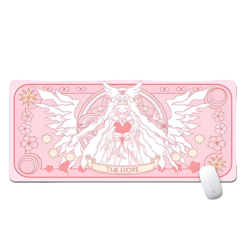 Extra Large Anime Mouse Pad with Magical Circle Desk Design