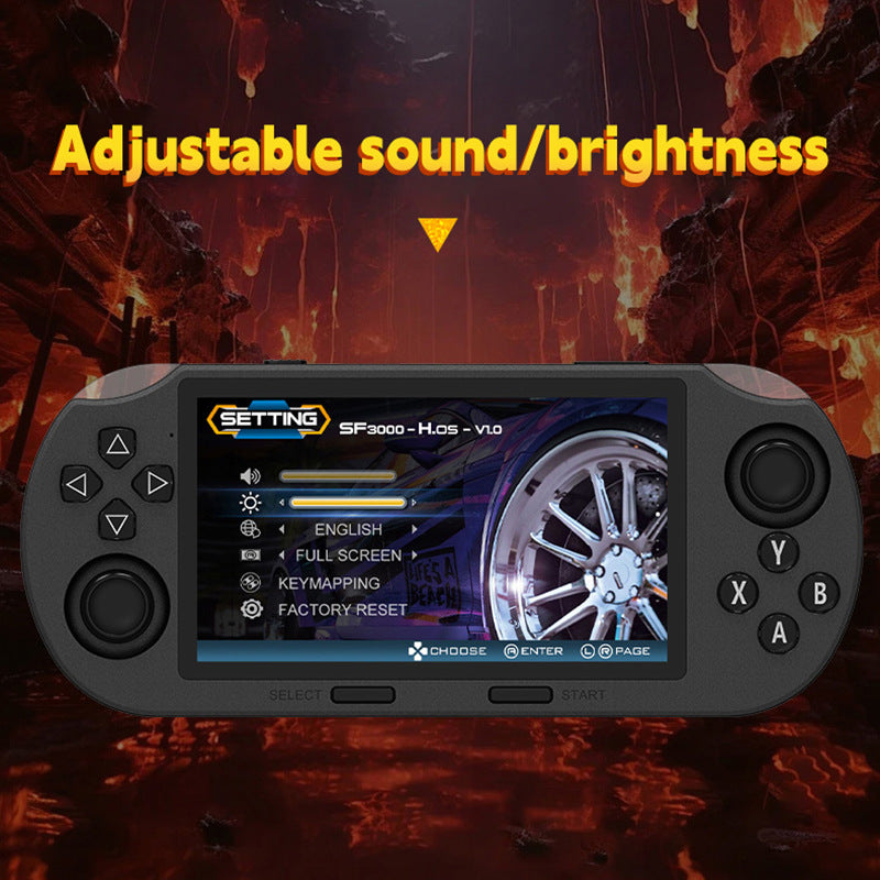 4.5-Inch Dual Stick Open Source Handheld Retro Game Console