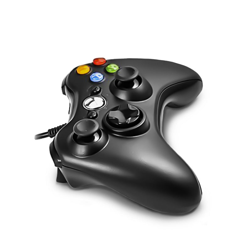 X360 Wired Gamepad with Dual Vibration for PC Gaming