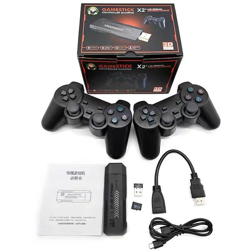 X2 Wireless Dual Player 4K Retro Arcade Game Console for TV