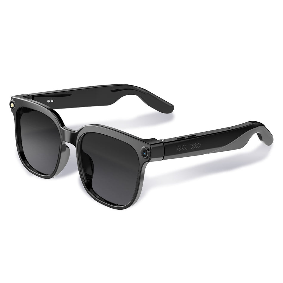 AI Smart Camera Glasses 8MP with Anti-Shake Translation Eyewear