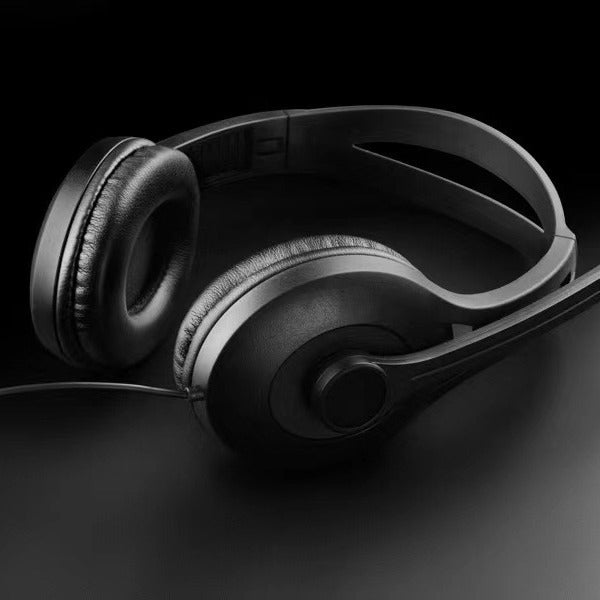 Wired Stereo Computer Headset with Microphone and Dual 3.5mm Plug