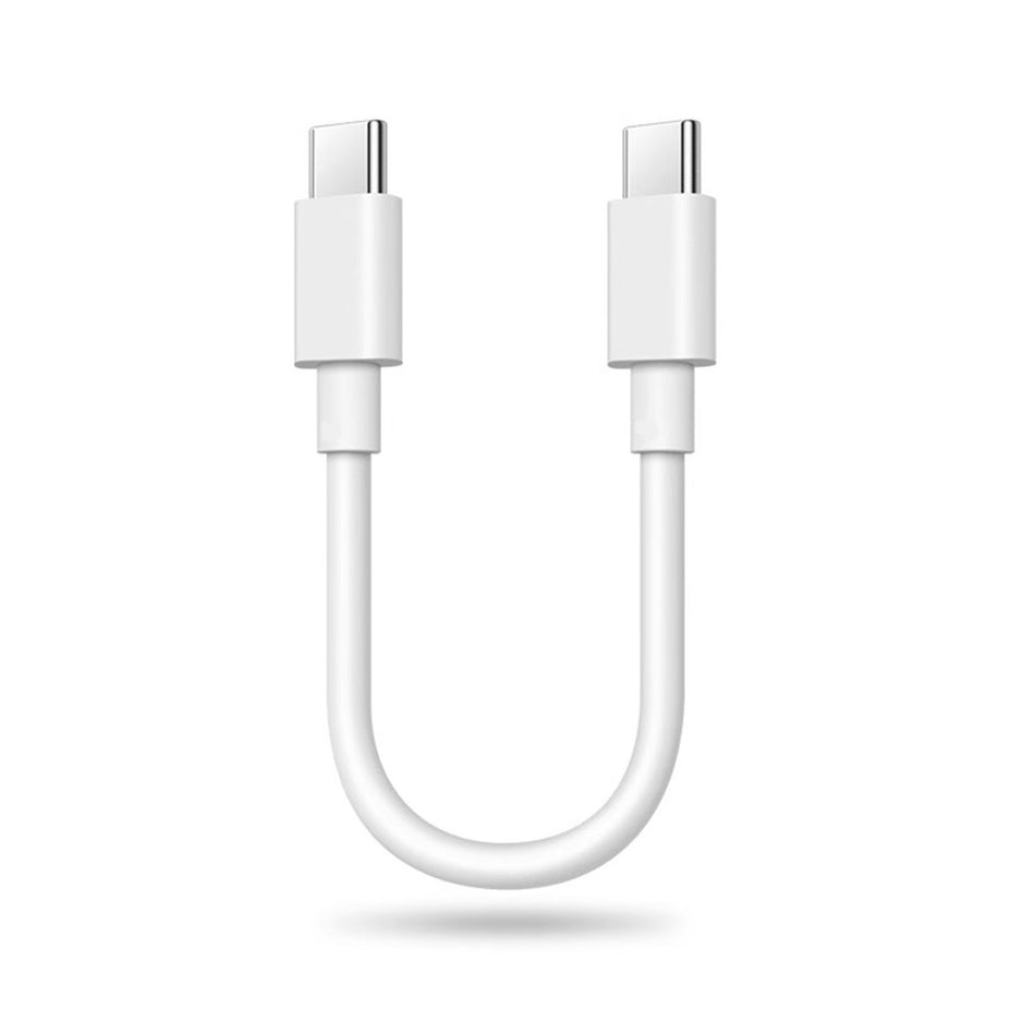 100W Short USB-C Fast Charging Cable for Power Banks and Phones