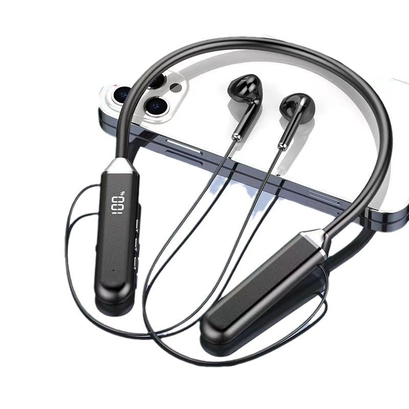Neckband Bluetooth Headset with Stereo Sound and Noise Reduction