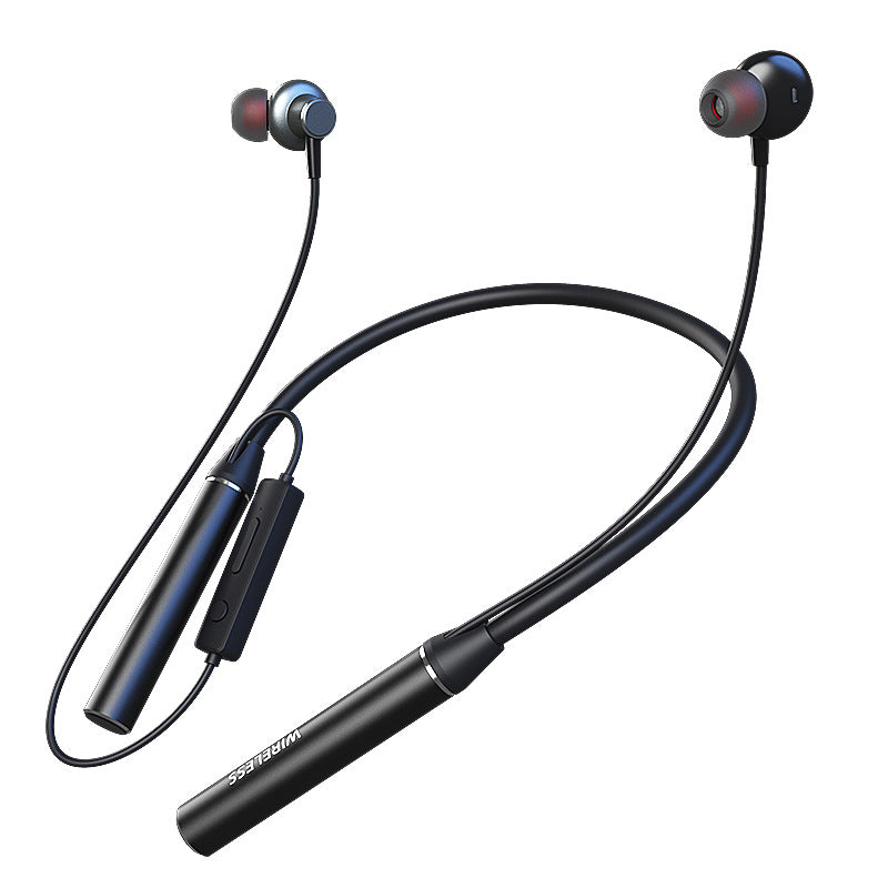 Neckband Wireless Bluetooth Earphones with Digital Display and Long Battery Life