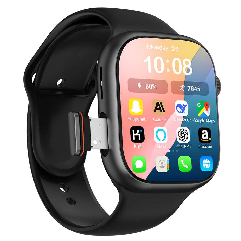 Smartwatch with Rotating Camera, GPS and Health Tracking