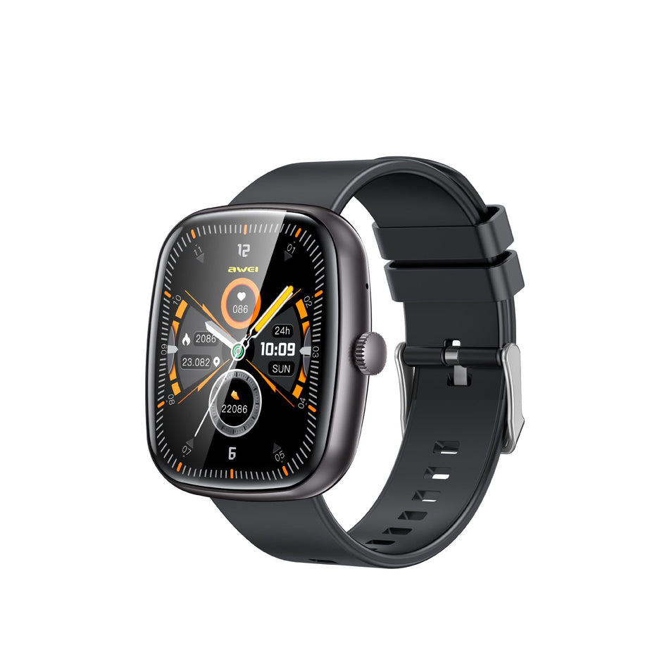 Awei Smartwatch with Bluetooth Calling and Health Tracking