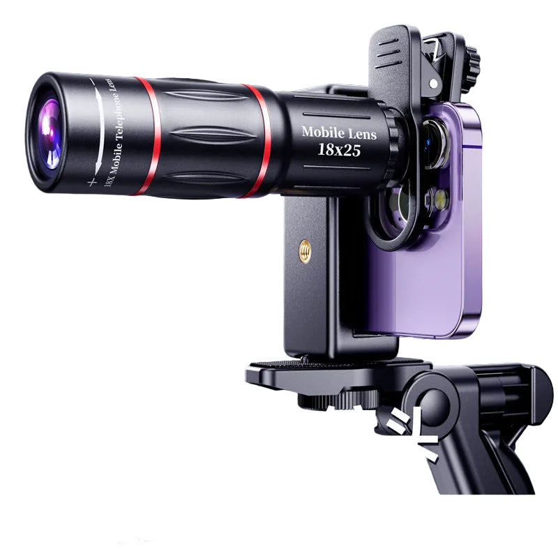 28X 18X Telephoto Mobile Phone Telescope Zoom Lens