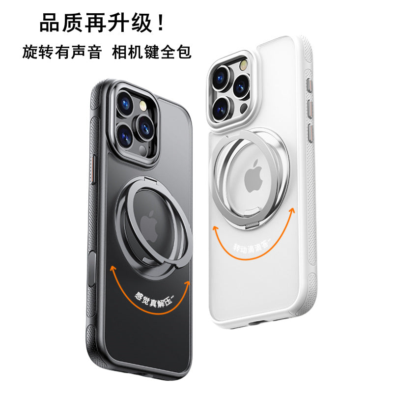 Magnetic Stand iPhone Case with Camera Button Protection