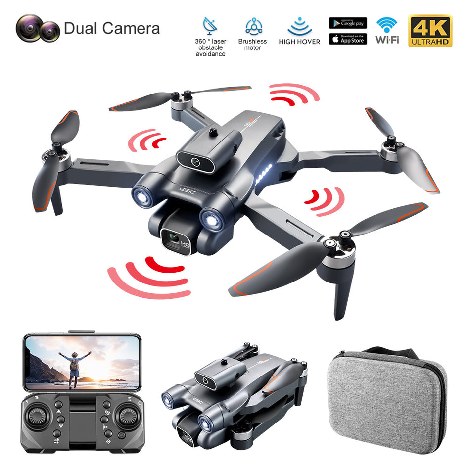 Dual Camera Drone with Brushless Motor & Optical Flow Control