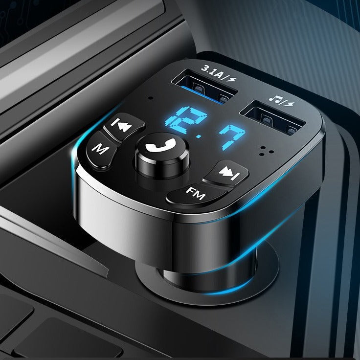 PD Fast Charging Car Charger with Bluetooth MP3 Player