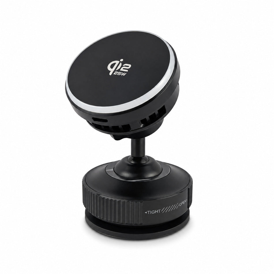 Qi2 25W Magnetic Car Wireless Charging Phone Holder Stand