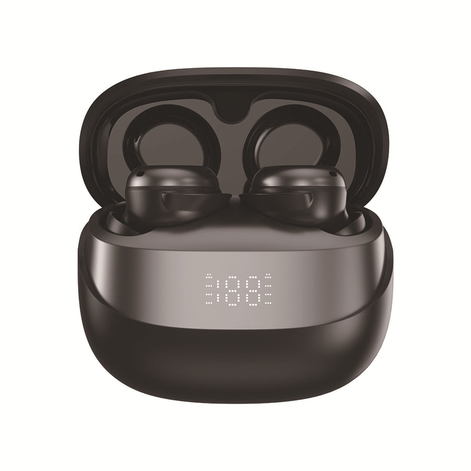 Mini Bluetooth Sports Ear Hook Earbuds with LED Display