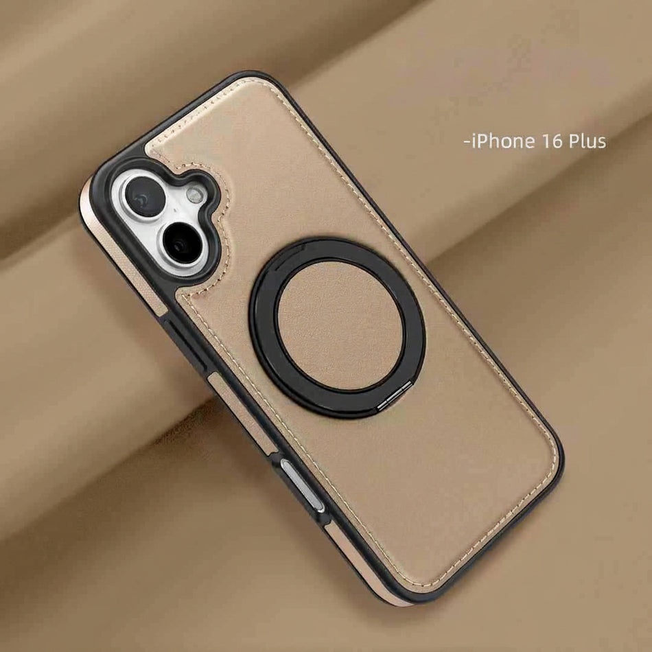 360° Rotating Magnetic Leather Phone Case for iPhone Series