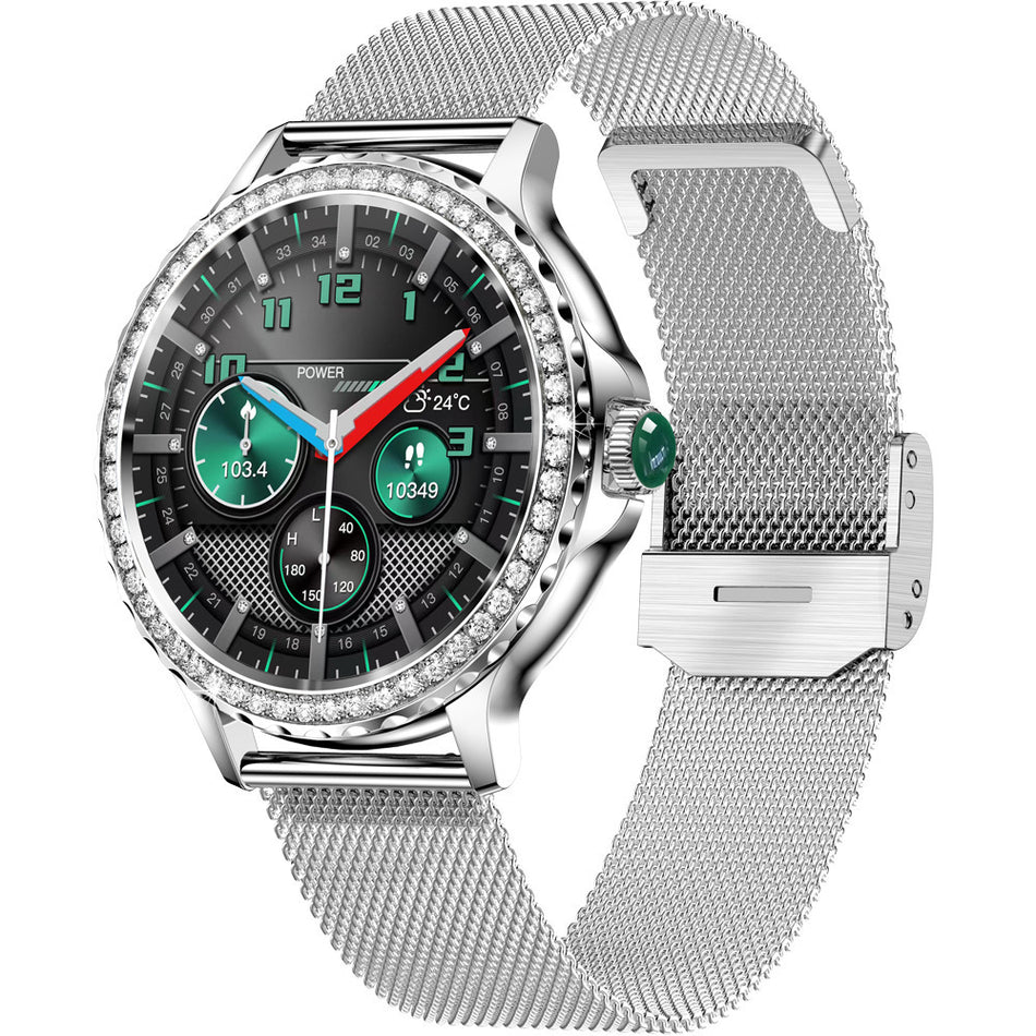 NX19 Women's Smart Watch with Bluetooth Calling & Health Tracking