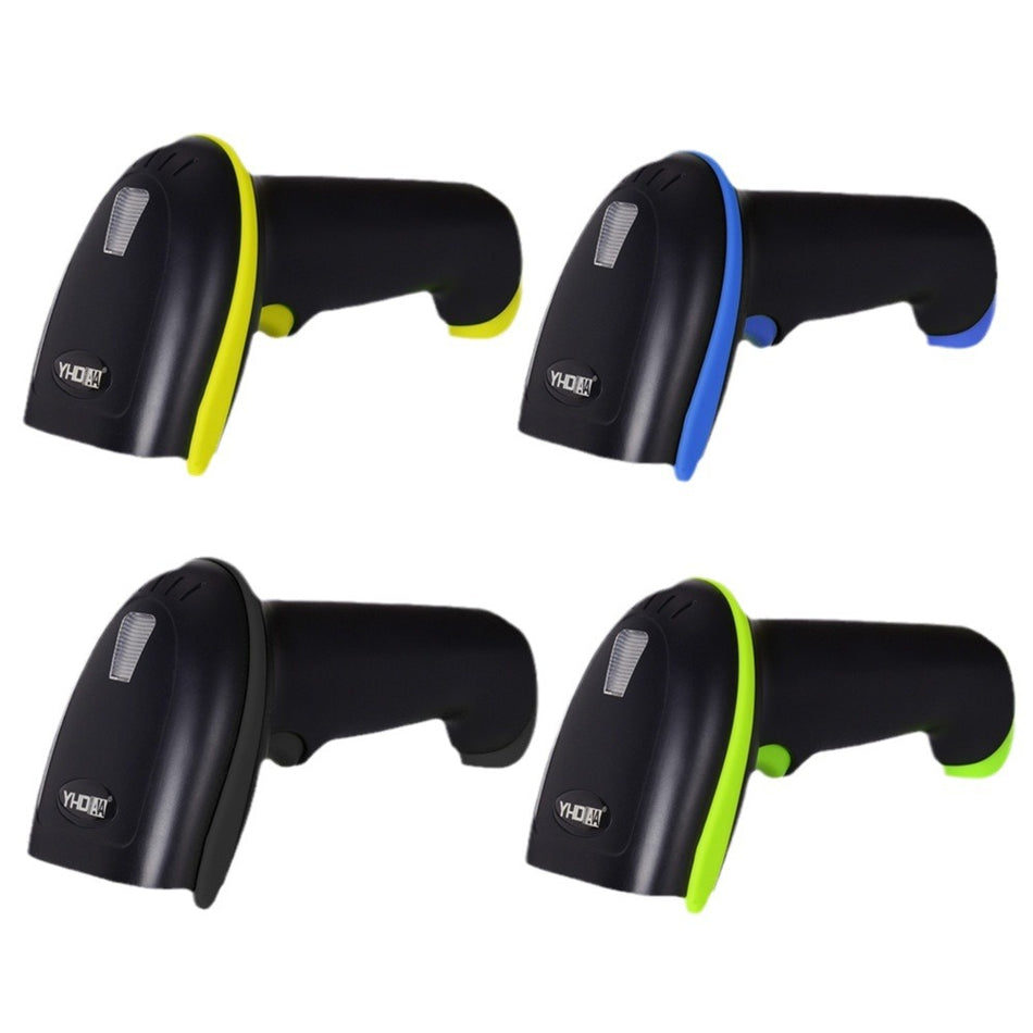 Bluetooth 1D 2D Wireless Laser Barcode Scanner
