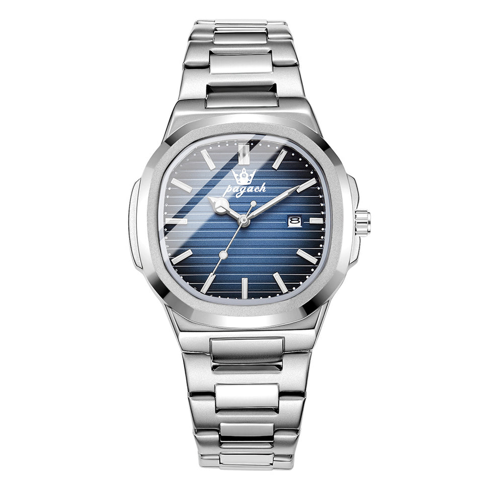 Men’s Quartz Ultra-Thin Waterproof Calendar Watch
