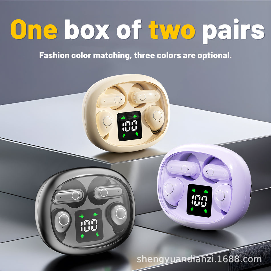 SK35 Wireless Bluetooth Earbuds with Noise Reduction and Long Battery Life