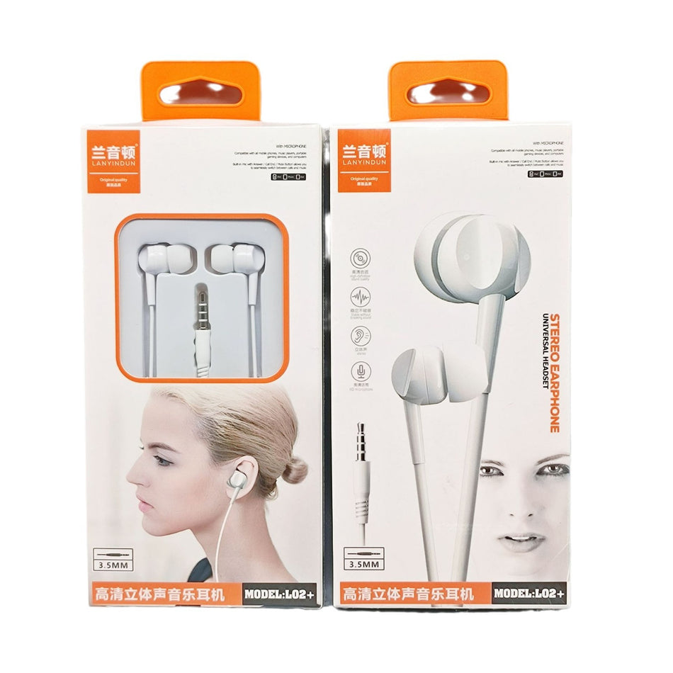 3.5mm Wired In-Ear Earphones for Android | Universal Earbuds for OPPO, Huawei, Vivo