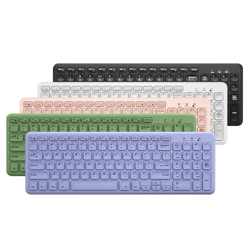 BOW Wireless Keyboard & Mouse Combo – Ultra-Thin Silent Keyboard and Mouse Set for Laptop & Office
