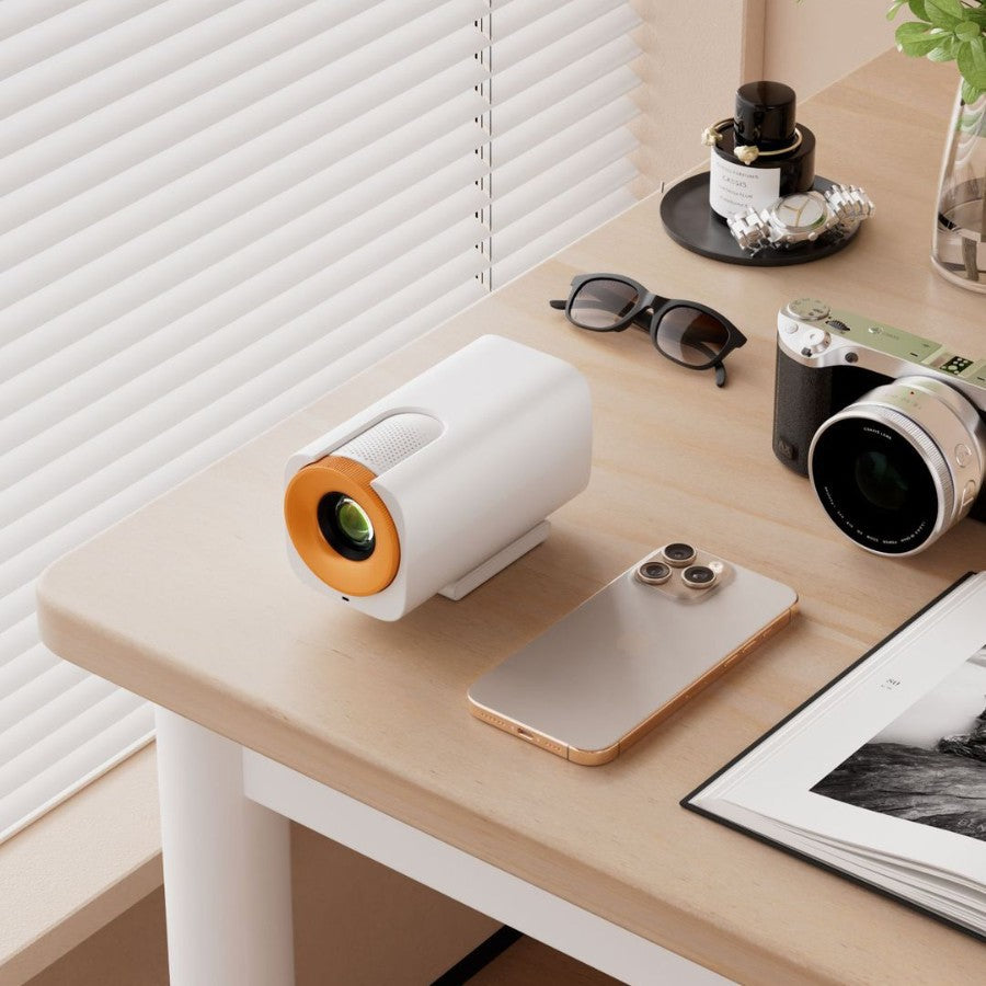V16 1080P Smart Portable Foldable Home Projector with Pan-Tilt