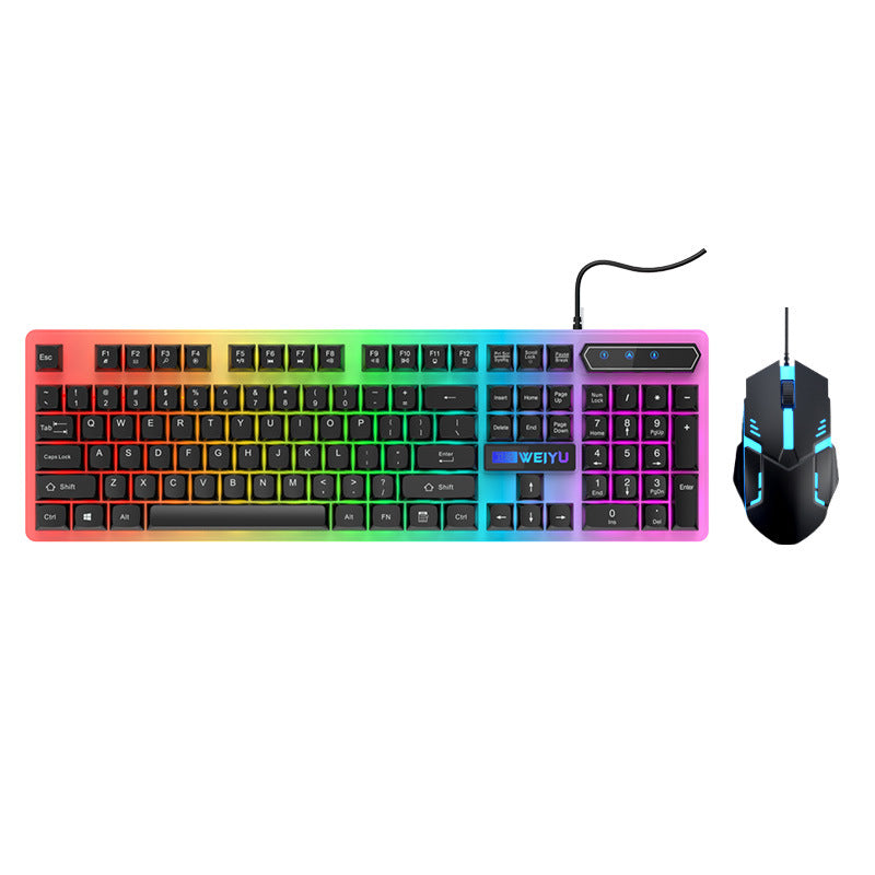 GX30A Mechanical Feel Keyboard and Mouse Gaming Set