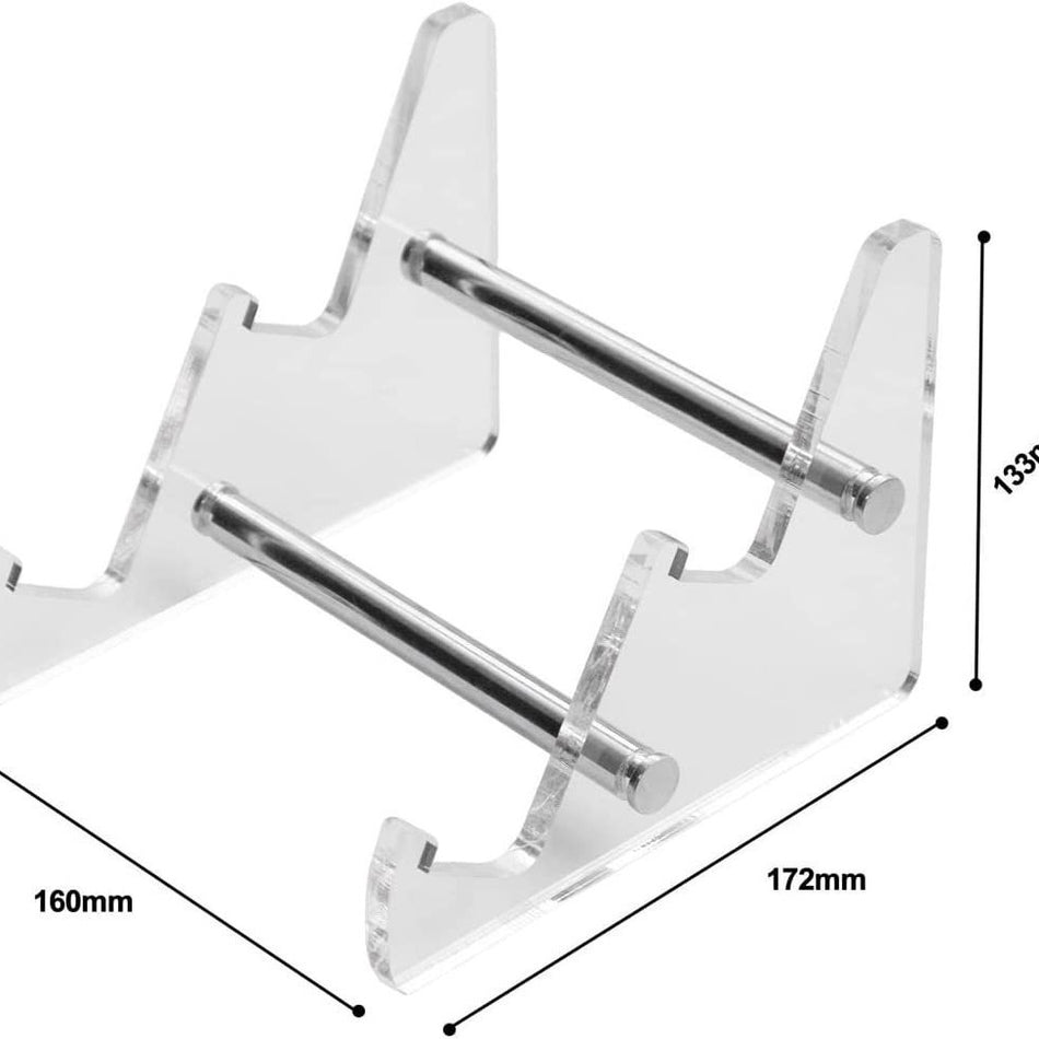 Removable Acrylic Keyboard Stand – Transparent Ergonomic Keyboard Riser for Desktop Keyboards